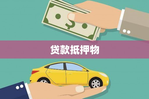 响水贷款抵押物