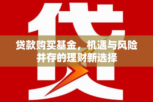 响水贷款购买基金，机遇与风险并存的理财新选择