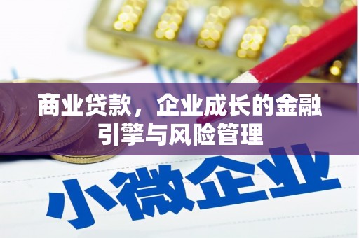 响水商业贷款，企业成长的金融引擎与风险管理