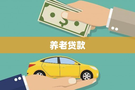 响水养老贷款