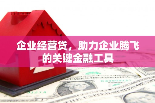 响水企业经营贷，助力企业腾飞的关键金融工具
