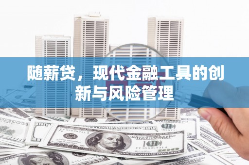 响水随薪贷，现代金融工具的创新与风险管理