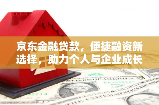 响水京东金融贷款，便捷融资新选择，助力个人与企业成长