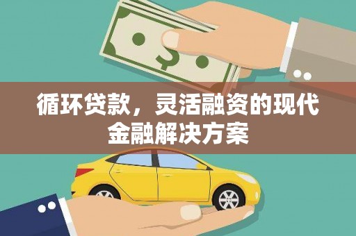 响水循环贷款，灵活融资的现代金融解决方案