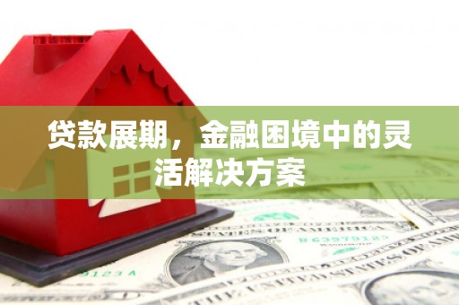 响水贷款展期，金融困境中的灵活解决方案