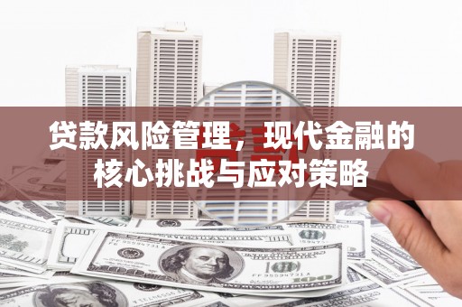 响水贷款风险管理，现代金融的核心挑战与应对策略