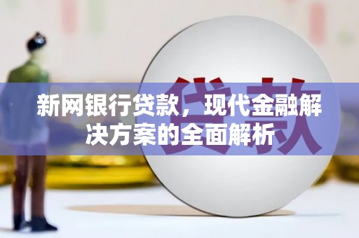 响水新网银行贷款，现代金融解决方案的全面解析
