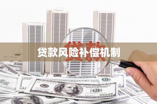 响水贷款风险补偿机制