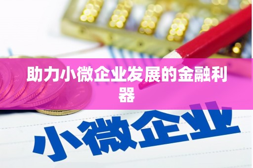 响水助力小微企业发展的金融利器