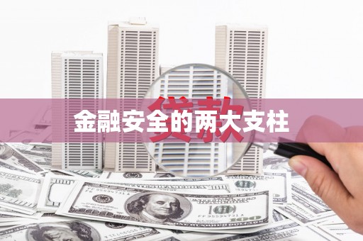 响水金融安全的两大支柱