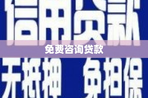 响水免费咨询贷款