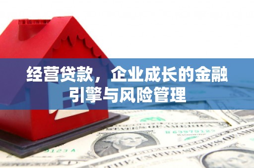 响水经营贷款，企业成长的金融引擎与风险管理